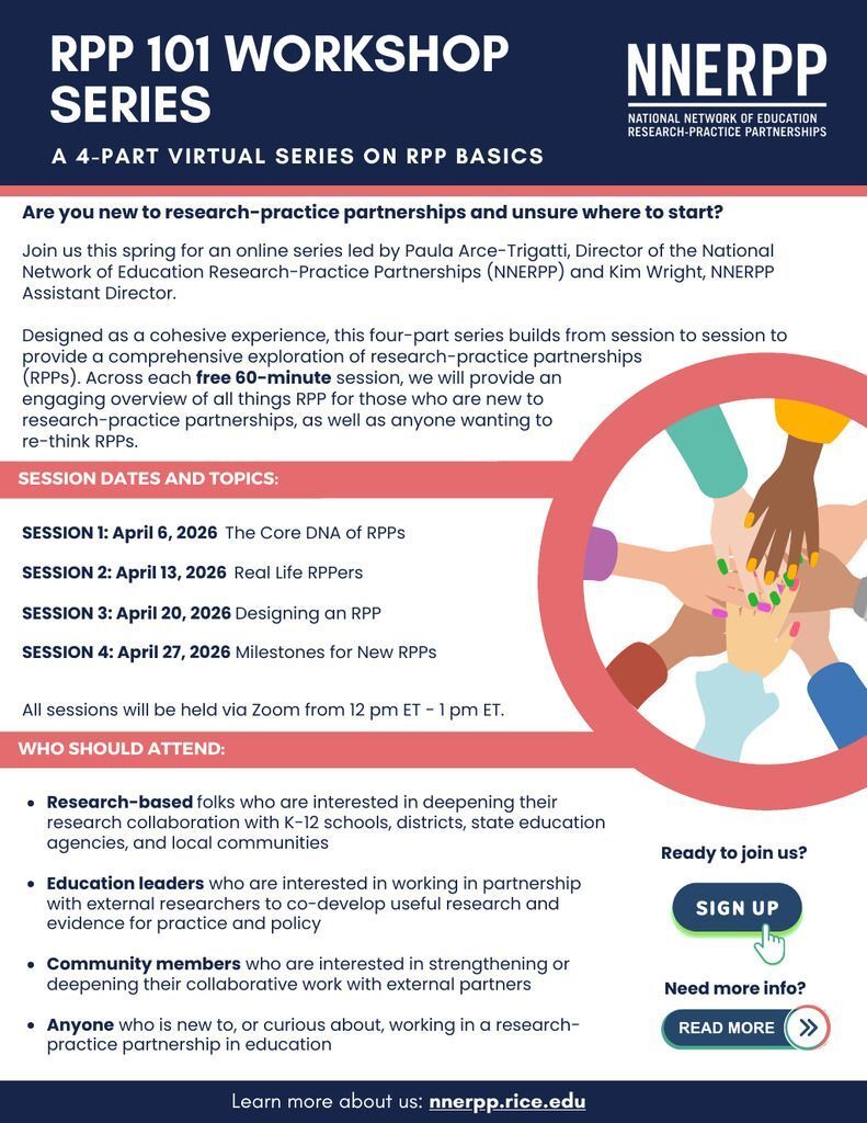 Image for the Tweet beginning: Are you new to research-practice